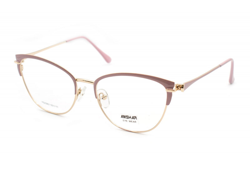Стильные женские очки для зрения Amshar 2363 кошачий глаз